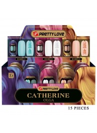 Набор из 15 мастурбаторов Catherine Olga - Baile - в Коврове купить с доставкой