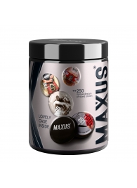 Черные утолщенные презервативы MAXUS Extra Strong с железным кейсом - 15 шт. - Maxus - купить с доставкой в Коврове
