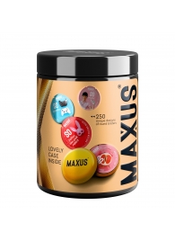 Точечные презервативы MAXUS 2000 Amazing Dots с железным кейсом - 15 шт. - Maxus - купить с доставкой в Коврове