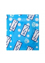 Презерватив Sagami Studded Lemonade с ароматом лимонада - 1 шт. - Sagami - купить с доставкой в Коврове