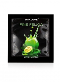Саше съедобной оральной смазки OraLove с ароматом фейхоа - 3 гр. - Биоритм - купить с доставкой в Коврове