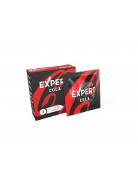 Презервативы с ароматом колы Expert Cola - 3 шт. - Expert - купить с доставкой в Коврове