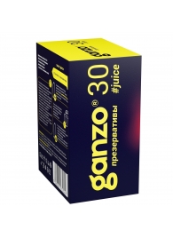 Ароматизированные презервативы Ganzo Juice - 30 шт. - Ganzo - купить с доставкой в Коврове