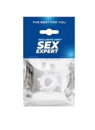 Стимулирующая насадка на пенис с несколькими видами рельефа - Sex Expert - в Коврове купить с доставкой