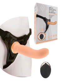 Женский вибрострапон со съемной насадкой и пультом ДУ - Erokay - купить с доставкой в Коврове