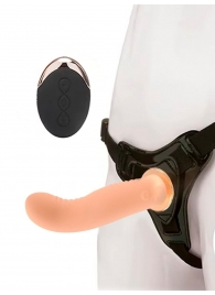 Женский вибрострапон со съемной насадкой и пультом ДУ - Erokay - купить с доставкой в Коврове