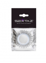 Круглое эрекционное кольцо с длинными «ресничками» - Sextaz - в Коврове купить с доставкой