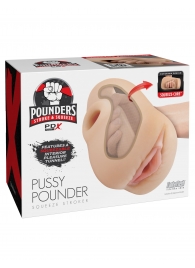 Телесный мастурбатор-вагина Pussy Pounder Squeeze Stroker - Pipedream - в Коврове купить с доставкой