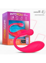 Ярко-розовое интерактивное виброяйцо Bulby - Intoyou