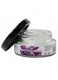 Массажная свеча «Сирень» - 50 мл. - SGAN - купить с доставкой в Коврове