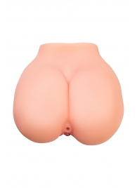 Реалистичный мастурбатор в форме попки с 2 любовными входами - No Name - в Коврове купить с доставкой