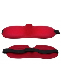 Красная глухая маска на резинке - Sitabella - купить с доставкой в Коврове