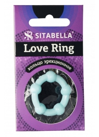 Цветное эрекционное кольцо Love Ring с бусинами - Sitabella - в Коврове купить с доставкой