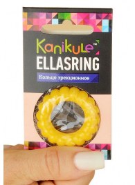 Цветное рельефное эрекционное кольцо Ellasring - Sitabella - в Коврове купить с доставкой