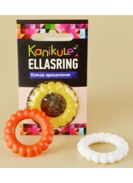 Цветное рельефное эрекционное кольцо Ellasring - Sitabella - в Коврове купить с доставкой