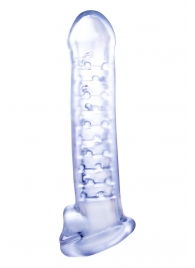 Прозрачная насадка-удлинитель Stretchy Touch - 18 см. - NMC - в Коврове купить с доставкой