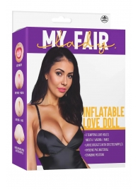 Телесная надувная секс-кукла с 3 любовными отверстиями - NMC - в Коврове купить с доставкой