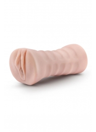 Телесный мастурбатор-вагина Ayumi с вибрацией - Blush Novelties - в Коврове купить с доставкой