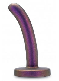 Фиолетовая насадка с гладкой поверхностью Surrender 4.75 Inch Beginner Pegging Dildo - 12 см. - Blush Novelties - купить с доставкой в Коврове