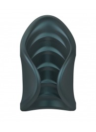 Серый сквозной мастурбатор с вибрацией Manwan Starter - Manwan - в Коврове купить с доставкой