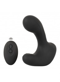 Черная анальная вибропробка с функцией расширения RC Butt Plug with 3 functions - Orion - в Коврове купить с доставкой