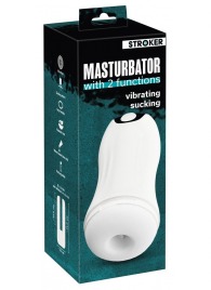 Белый мастурбатор Masturbator with 2 functions - Orion - в Коврове купить с доставкой