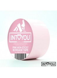 Розовый скотч для фиксации Non-Sticky Bondage Tape - 15 м. - Intoyou - купить с доставкой в Коврове