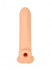 Телесный фаллоудлинитель Titan - 16,5 см. - Lola Games - в Коврове купить с доставкой