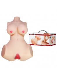 Мастурбатор-торс Aveline с 2 любовными тоннелями - Baile - в Коврове купить с доставкой