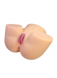 Телесный мастурбатор Liora с 2 любовными тоннелями - Baile - в Коврове купить с доставкой