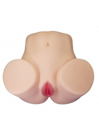 Телесный мастурбатор Julia с 2 любовными каналами - Baile - в Коврове купить с доставкой