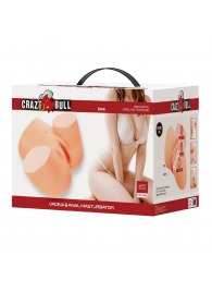 Телесный мастурбатор Liora с вибрацией - Baile - в Коврове купить с доставкой