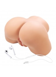 Телесный мастурбатор Olivia с 2 любовными отверстиями - Baile - в Коврове купить с доставкой