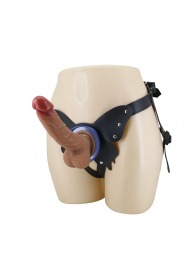 Поясной страпон Wells: трусики в форме бабочки и фаллоимитатор-насадка - Baile - купить с доставкой в Коврове