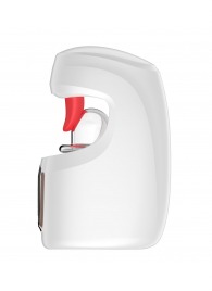 Белый мастурбатор с язычком и возвратно-поступательными движениями - Secwell - в Коврове купить с доставкой