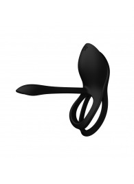 Черное эрекционное виброкольцо Bayek с пультом ДУ - Zalo - в Коврове купить с доставкой