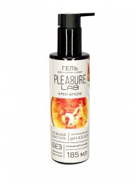 Съедобный лубрикант на водной основе Pleasure Lab с ароматом крем-брюле - 185 мл. - Pleasure Lab - купить с доставкой в Коврове