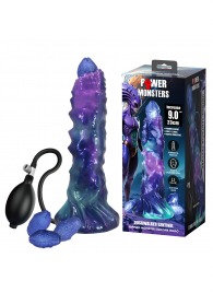 Фиолетовый яйцеродящий фаллоимитатор Duskwalker Sentinal на присоске - 22,4 см. - Baile - купить с доставкой в Коврове