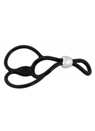 Лассо с подхватом мошонки Triple Ball-und Cockring - Orion - в Коврове купить с доставкой