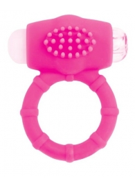 Розовое эрекционное виброкольцо A-toys - A-toys - в Коврове купить с доставкой
