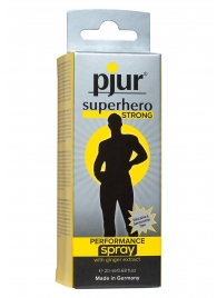 Спрей-пролонгатор длительного действия pjur SUPERHERO Strong Spray - 20 мл. - Pjur - купить с доставкой в Коврове