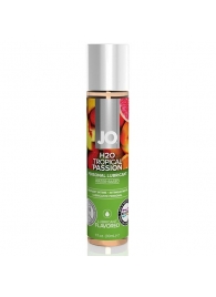 Смазка с ароматом тропических фруктов JO Flavored Tropical Passion - 30 мл. - System JO - купить с доставкой в Коврове