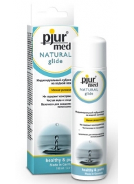 Нейтральный лубрикант на водной основе pjur MED Natural glide - 100 мл. - Pjur - купить с доставкой в Коврове