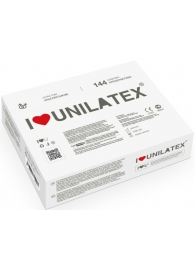 Ультратонкие презервативы Unilatex Ultra Thin - 144 шт. - Unilatex - купить с доставкой в Коврове