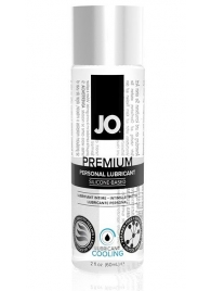 Охлаждающий лубрикант на силиконовой основе JO Personal Premium Lubricant Cooling - 60 мл. - System JO - купить с доставкой в Коврове