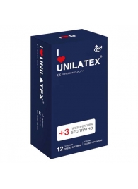 Ультрапрочные презервативы Unilatex Extra Strong - 12 шт. + 3 шт. в подарок - Unilatex - купить с доставкой в Коврове