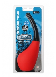 Анальный душ MENZSTUFF 310ML ANAL DOUCHE RED/BLACK - Dream Toys - купить с доставкой в Коврове