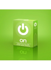 Цветные ароматизированные презервативы ON) Fruit   Color - 3 шт. - ON) - купить с доставкой в Коврове