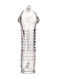 Прозрачная закрытая насадка на пенис TOYFA A-Toys - 14,7 см. - A-toys - в Коврове купить с доставкой