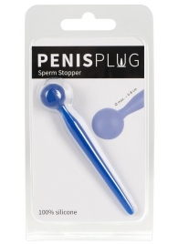 Синий уретральный стимулятор Penis Plug - 9,6 см. - Orion - купить с доставкой в Коврове